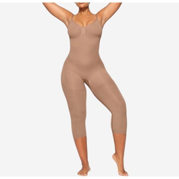 SKIMS Seamless Sculpt Catsuit Shapewear Compression - Picture 3 of 7